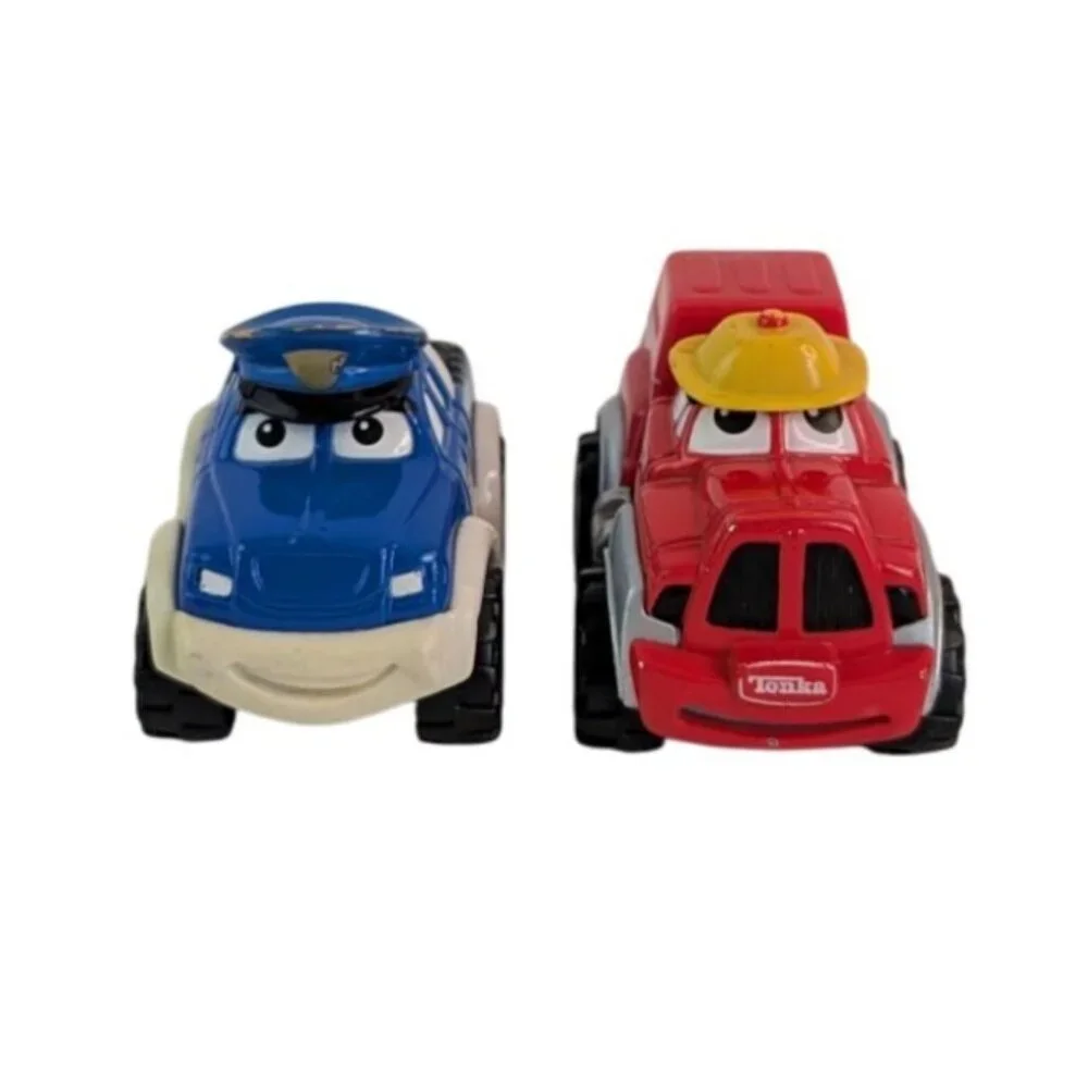 Maisto Tonka Lil Chuck & Friends‎ Diecast Trucks Cars Lot of 5 Vintage